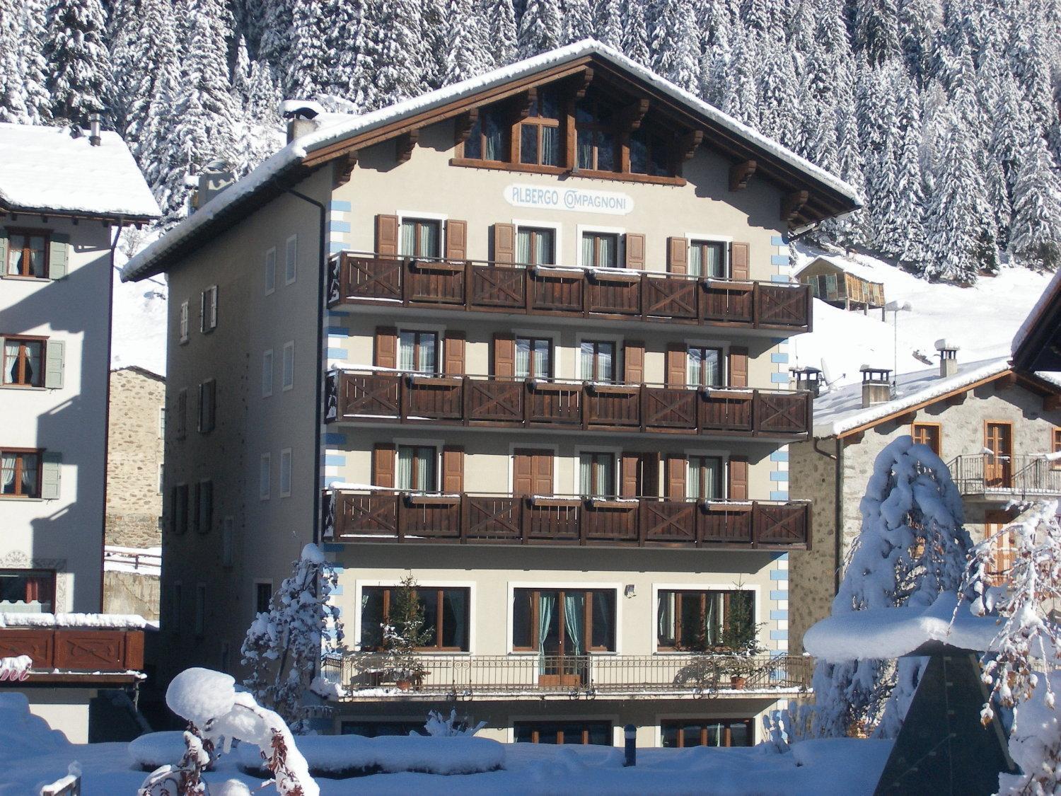 Hotel Compagnoni Santa Caterina Valfurva Eksteriør billede